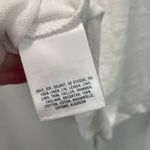 Anthropologie Deletta White Floral Embroidered Short Sleeve Blouse Photo 5