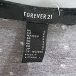 Forever 21 Black floral polka dot wrap dress romper size small Photo 4