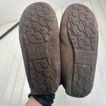UGG  Women’s Moccasins Slippers Brown Suede Shearling Lined Size 8 Photo 7