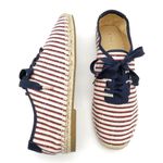 Joie NWT  Corston Espadrille Sneaker Navy Red Cream Gold Women’s 38.5 US 7.5-8 Photo 0