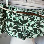 Shorts Chino Green Chino Rope Belt Womens 7 Cotton Low Rise Tropical Size undefined Photo 8