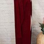Boutique Wine Red Maxi Cardigan Photo 7