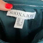 Shona joy Luxe Ruched Bodice Long Sleeve Dress in Emerald Green Photo 10