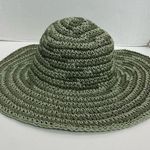 San Diego Hat Co. Hat Sun Travel Lightweight Packable Floppy Striped Olive Green Photo 1