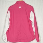 FootJoy  Lightweight Full Zip Golf‎ Jacket Pink Womens M 2014 US Amateur Atlanta Photo 2