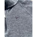 Nike women’s medium grey pullover sweatshirt quarter zip Photo 3