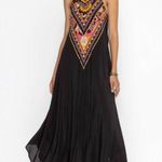 Johnny Was $465 NWOT  JADE Silk Blend NADIA Halter Floral Maxi Dress Size XS Photo 0