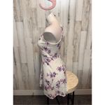 Candie's Candie’s White Floral Lace Halter Dress XS Photo 4