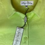 Sport Haley NWT Women’s Size Small Golf Polo Bright Yellow Green Palm Trees Photo 7