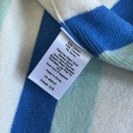 Talbots  Striped Colorblock Sweater Poncho Photo 6