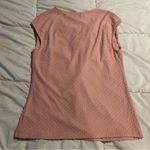 Talbots  NWT pink textured sleeveless top business casual Photo 3