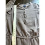 Gap  maternity Fleece Sweatsuit Jumpsuit Brown Size Large NEW! Photo 4