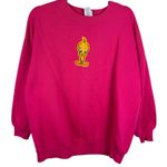 Looney Toons Vintage 1997 Pink Tweety Bird Crew Neck Sweatshirt Size 14W 16W Photo 0