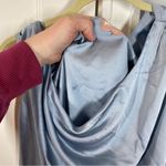 Show Me Your Mumu Show me your Mimi Jodie Maxi Dress in Steel Blue Luxe Satin size xl bridesmaid Photo 7