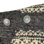 Ralph Lauren Country Black Cream Sweater Women Large Hand Knit Wool Silk Vintage Photo 3