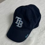 Genuine Merchandise Tampa Bay Rays Blue Baseball Cap with sparkle TB Logo Photo 1