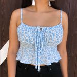 Audrey 3+1 Floral flowy crop tank top Photo 0