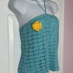 Lilly Pulitzer Lily Pulitzer Top NWT Vintage Dead Stock Daisy Crochet Tube Size Medium Photo 0