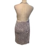 Victoria's Secret  Lavender Animal Print Lace Chemise Size M/L Photo 3