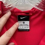 Nike zip up spring lined lightweight wind jacket coat xs pink coral color Photo 10