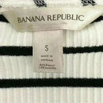 Banana Republic Striped Fitted Short Sleeve Top Photo 4
