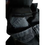 Allsaints Size 27 Jorts Shorts Grace Stretchy Cut Off Denim Black Gray #L13 Photo 8