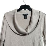 White House | Black Market Sweater Womens XL Beige Wool Blend Cowl Neck Stretch Photo 1