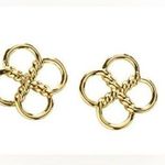 Gold Clover Earrings New on Park Lane Card Stock (NOCS) Photo 0