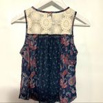 Sunset & Sixth tank top lace small blue Blue Photo 5