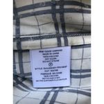 Joie NWT  Mintee Ruffle Blue and White Windowpane Shirt Photo 11