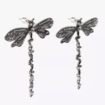ZARA NWT - New In Box  Dragonfly Earrings - Brand New in Box - Silver Photo 7