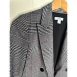 Bar III Bar lll NWT XS Womens Suit Separates black white & Red Plaid​​​​ Photo 7