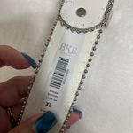 BKE Western White Glitz Rhinestone Belt XL NEW Photo 9