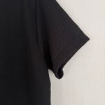 Fear of god Women’s  Essentials Black Textured Tee size Large Photo 9