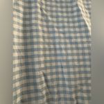 Who What Wear  blue white gingham tiered dress size XS Photo 5