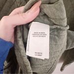 Lucky Brand Olive Quilted Jacket Button Up Bomber Pockets Green NWT Photo 5