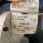 Levi's  501 S Button Fly High Waist Skinny Distressed Jeans Sz 26 Photo 7