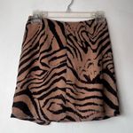 superdown Deb Tan Brown & Black Patterned Mini Skirt XS Photo 7