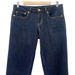 Tory Burch Jeans Low Rise Super Skinny Dark Rinse Wash Extra Long Size 28 | 6 Photo 4