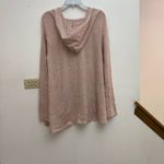 NWT Maronie x Revolve oversized lace up long sleeve pullover hoodie size M Pink Size M Photo 8