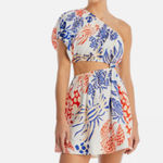 Farm Rio STUNNING MIXED LOBSTERS 100% LINEN CUT OUT MINI DREAS-Size SMALL Photo 3