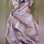 SAU LEE Chic Satin Halter Mini Dress in Lavender Purple Size 10 Photo 14