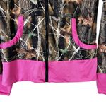 Prairie Buck Long Leaf Camo Jacket Size L Brown Pink Full Zip Hunting Cabincore Size L Photo 3