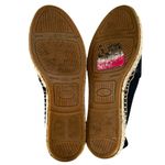 Anthropologie Maypol Selena Black Pebbled Leather Espadrille Flats Casual Shoes Size 6 Photo 6