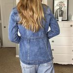 Susan Graver  Blue denim button-up jacket Photo 5