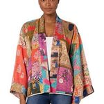 Johnny Was   Jacket Other Colorful Reversible Kimono Size Large Photo 0