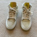 Nike Jordan Yellow and cream mid Nike Jordans Photo 2