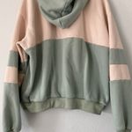light green and cream colored cactus hoodie Size XL Photo 3