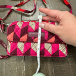 Vera Bradley Bohemian Chevron All In One Crossbody Wallet/Purse Photo 4