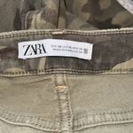 ZARA  High right camouflage Skinny Jeans. Size 6 Photo 5